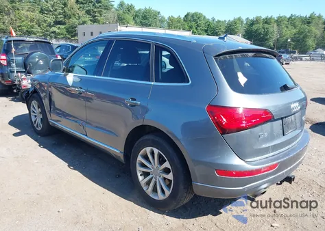 2016 Audi Q5 2.0T Premium from USA, damaged, VIN WA1L2AFP5GA140352